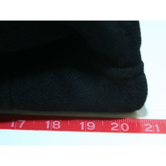 St John Black Wool Angora Cardigan Sweater Zip Jacket Womens 8 Classic Heritage - Picture 6 of 8